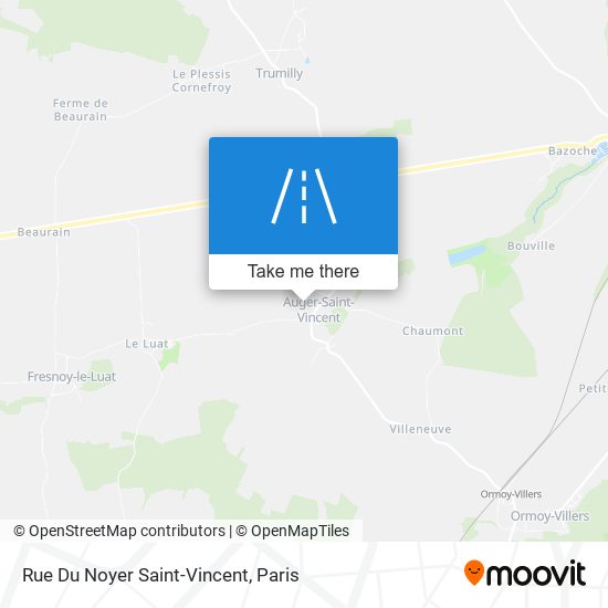 Rue Du Noyer Saint-Vincent map
