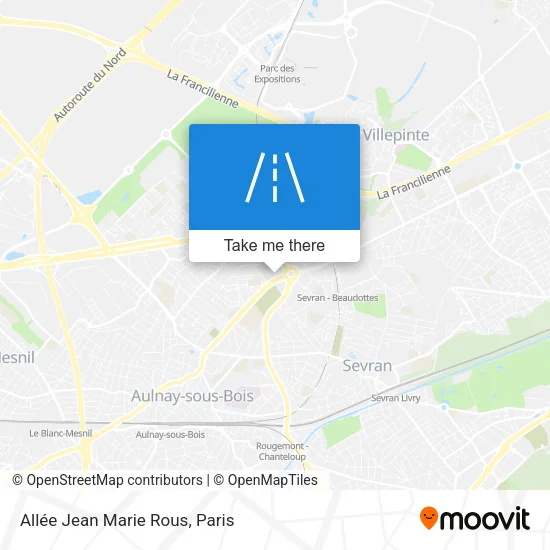 Allée Jean Marie Rous map
