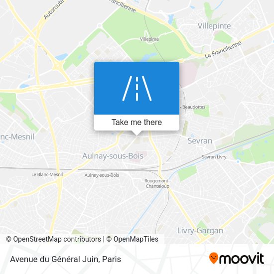 Avenue du Général Juin map