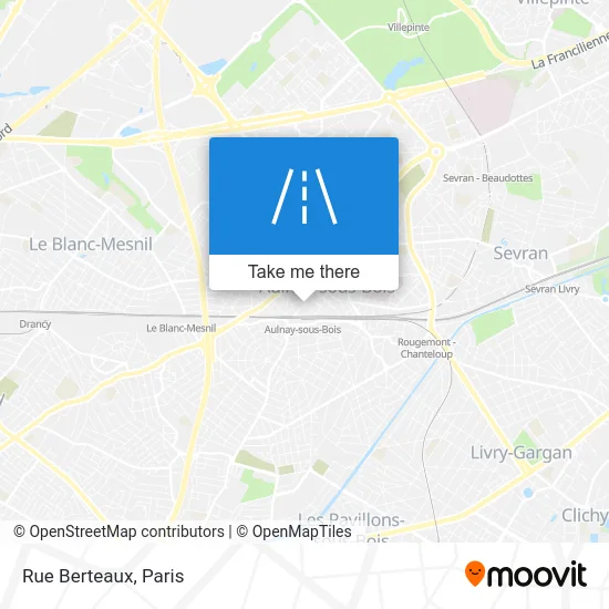 Rue Berteaux map