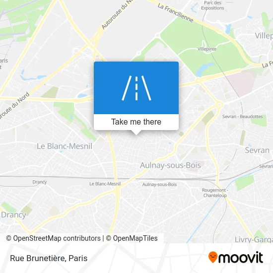 Rue Brunetière map