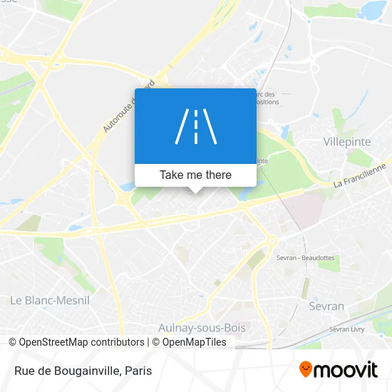 Rue de Bougainville map