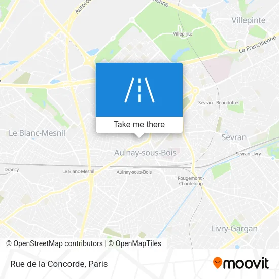 Rue de la Concorde map