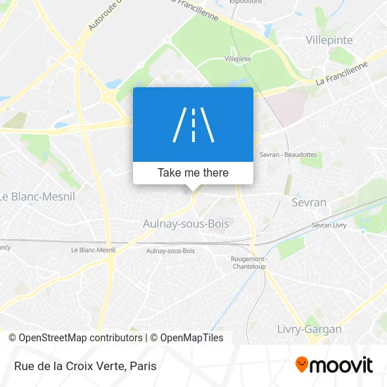 Rue de la Croix Verte map