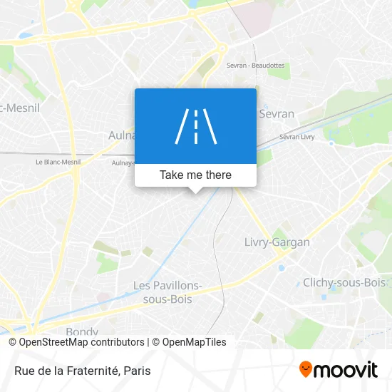 Rue de la Fraternité map