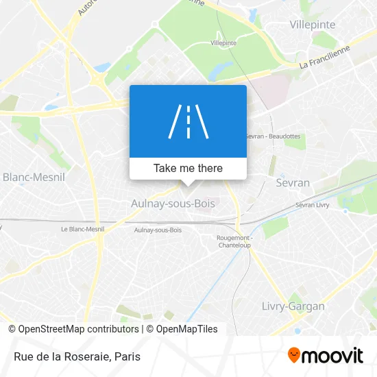 Rue de la Roseraie map