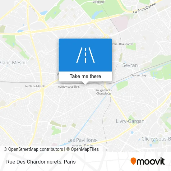 Rue Des Chardonnerets map