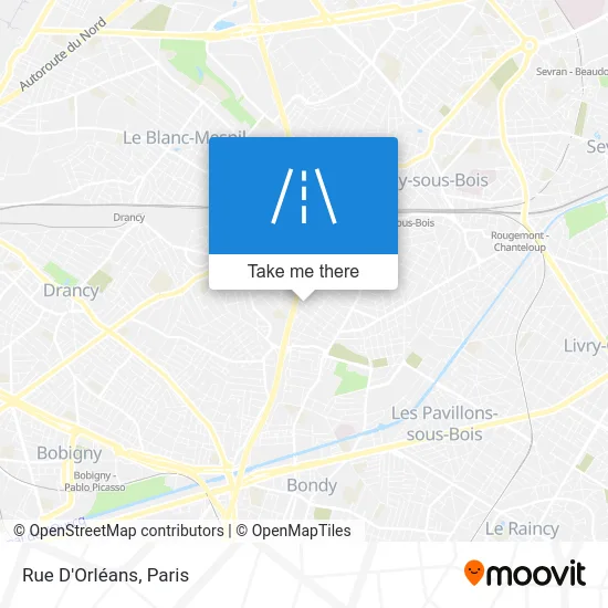 Rue D'Orléans map