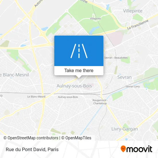 Rue du Pont David map