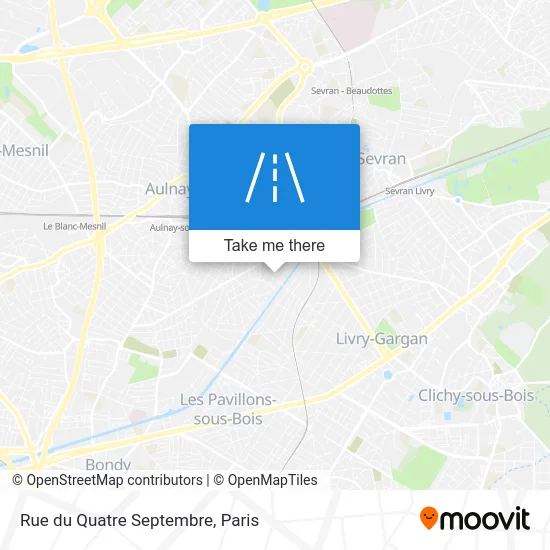 Rue du Quatre Septembre map
