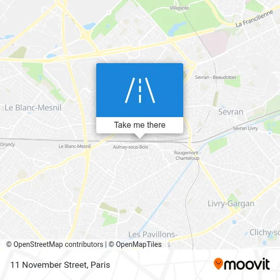 Rue du 11 Novembre map