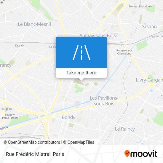 Rue Frédéric Mistral map