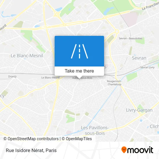 Rue Isidore Nérat map