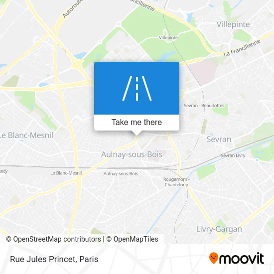 Rue Jules Princet map