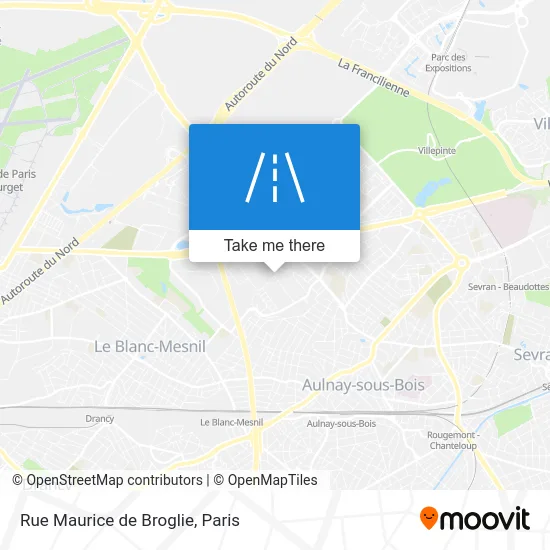 Rue Maurice de Broglie map