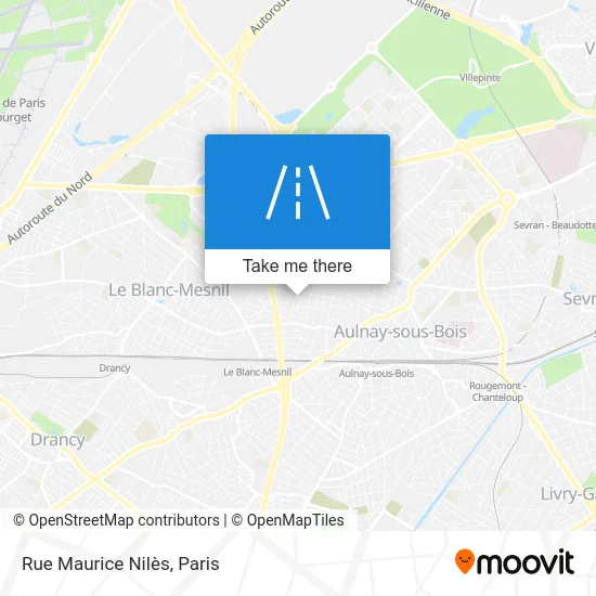 Rue Maurice Nilès map