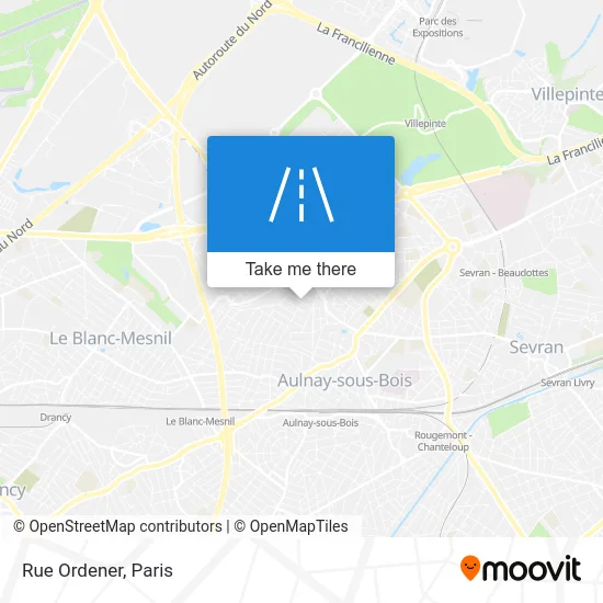 Rue Ordener map