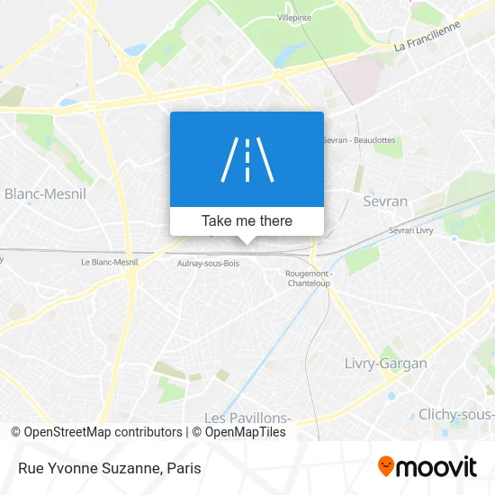 Rue Yvonne Suzanne map