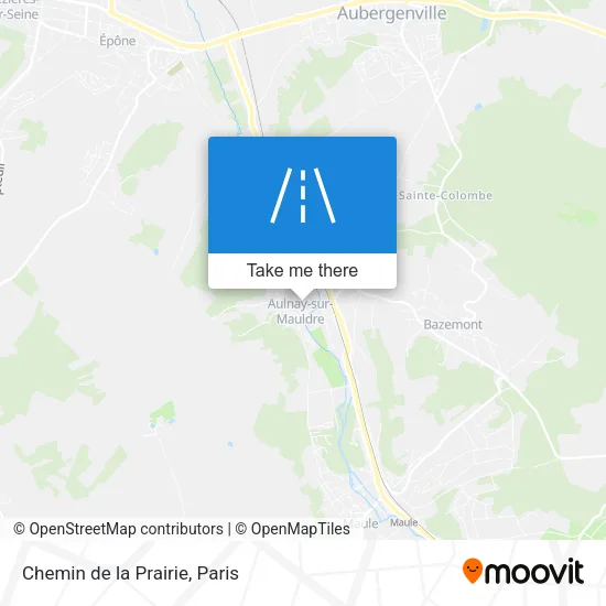 Chemin de la Prairie map