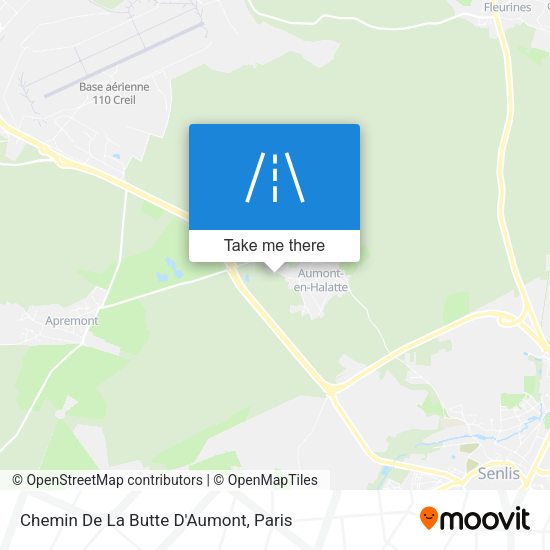 Chemin De La Butte D'Aumont map
