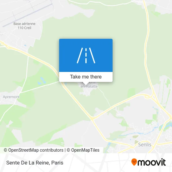 Sente De La Reine map