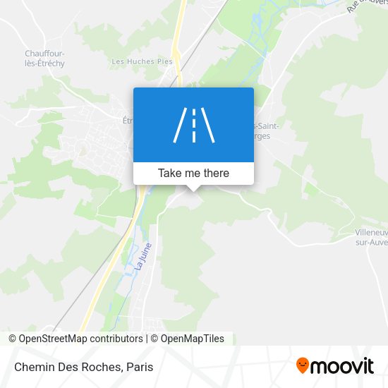 Chemin Des Roches map