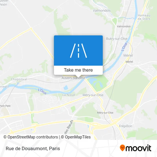 Rue de Douaumont map