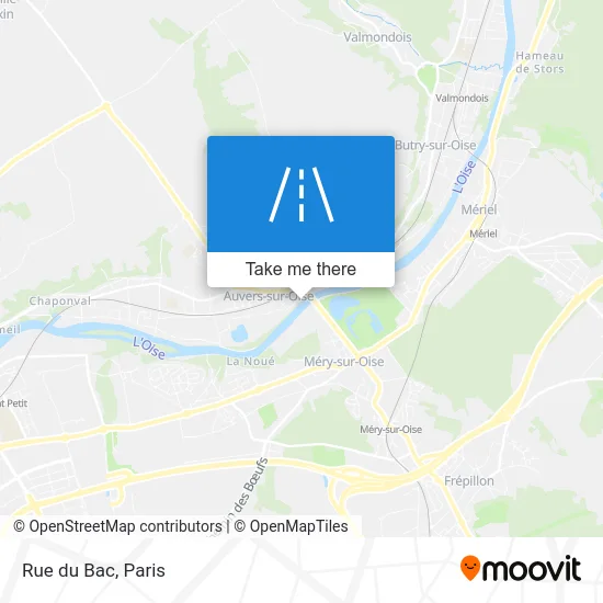 Rue du Bac map