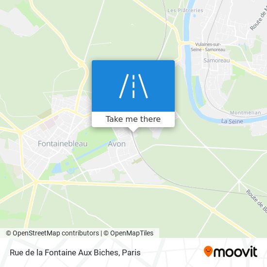 Rue de la Fontaine Aux Biches map
