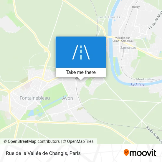 Rue de la Vallée de Changis map