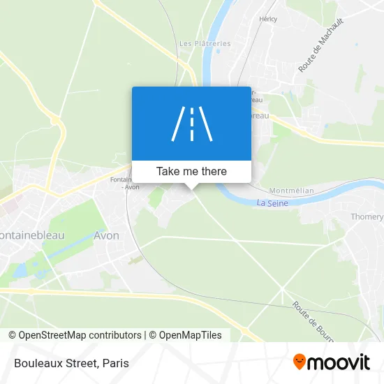 Rue Des Bouleaux map