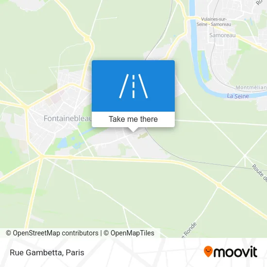 Rue Gambetta map
