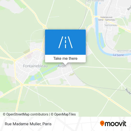 Rue Madame Muller map