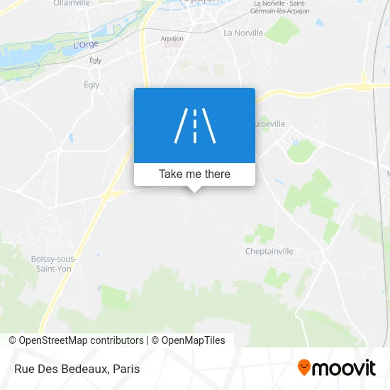 Rue Des Bedeaux map