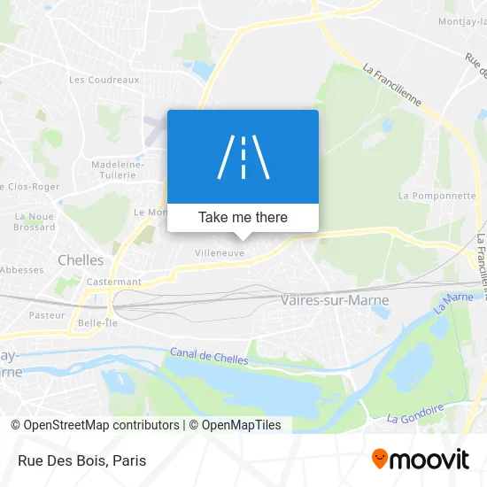 Rue Des Bois map