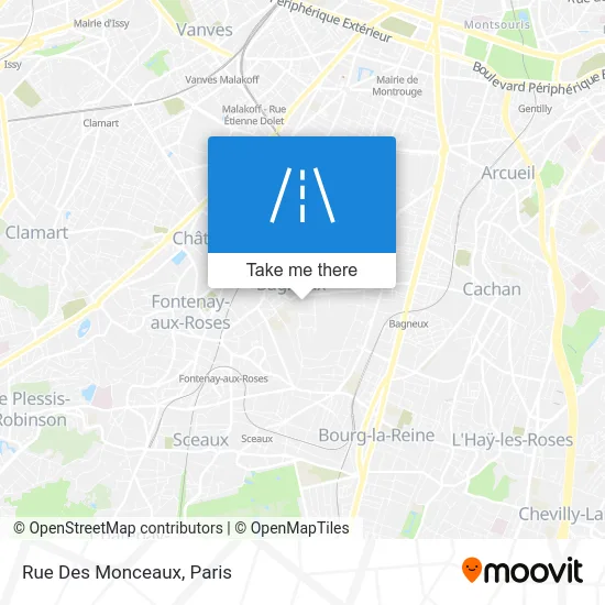 Rue Des Monceaux map