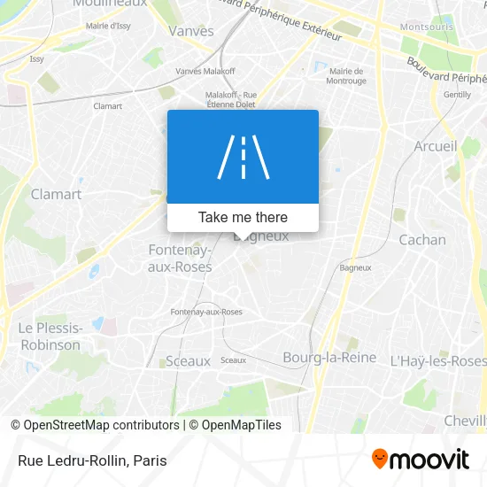 Rue Ledru-Rollin map