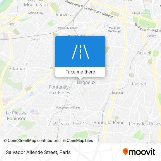 Rue Salvador Allende map