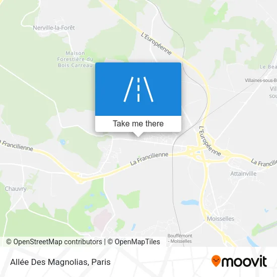 Allée Des Magnolias map