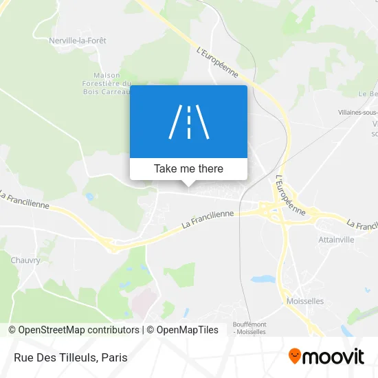 Rue Des Tilleuls map