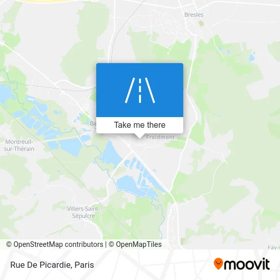 Rue De Picardie map