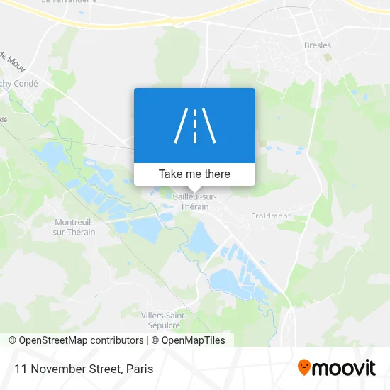 Rue Du 11 Novembre map