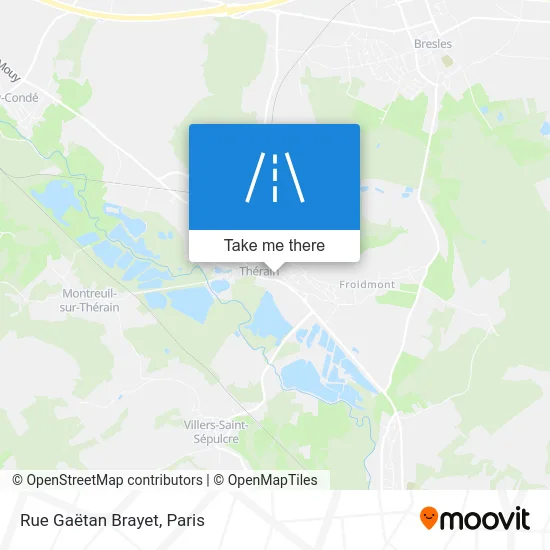 Rue Gaëtan Brayet map