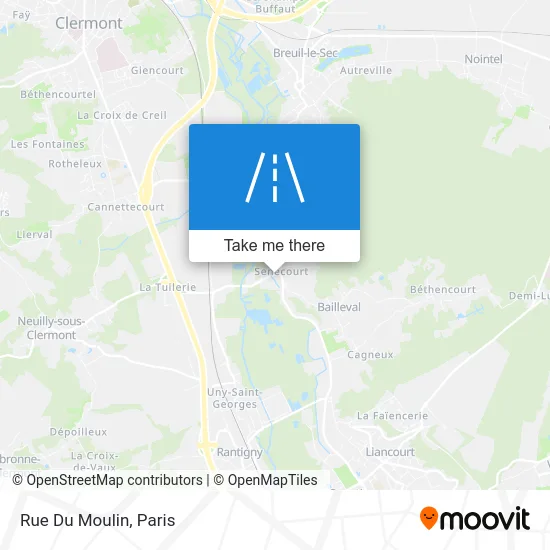 Rue Du Moulin map