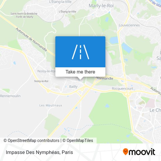 Impasse Des Nymphéas map