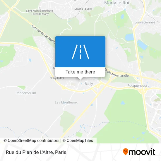 Rue du Plan de L'Aître map