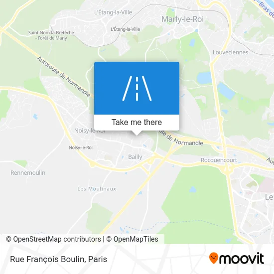 Rue François Boulin map