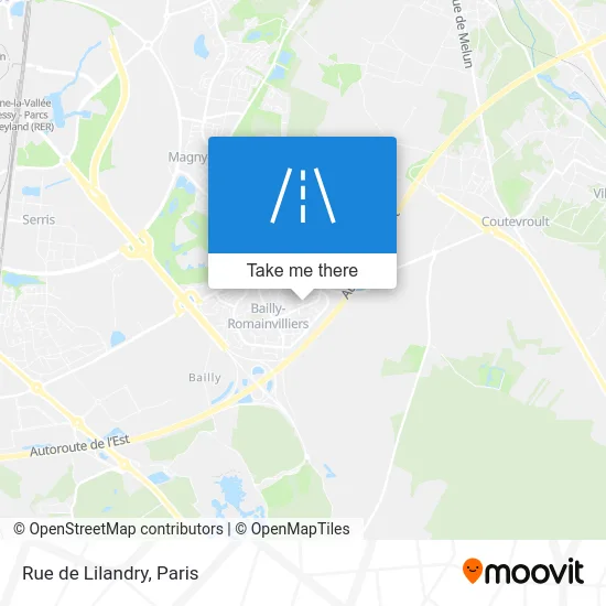 Rue de Lilandry map