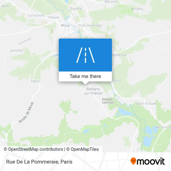 Rue De La Pommeraie map