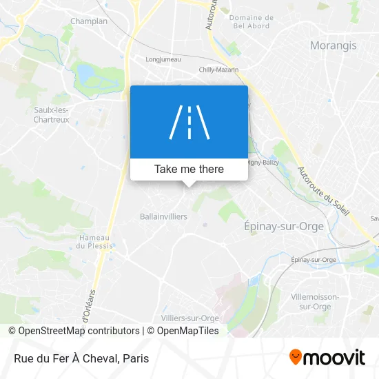 Rue du Fer À Cheval map